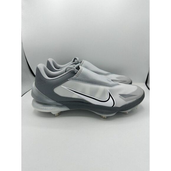 Nike Force Zoom Trout 8 Pro Metal Baseball Cleats Mens Size 13 Grey CZ5915-001 - Picture 2 of 5